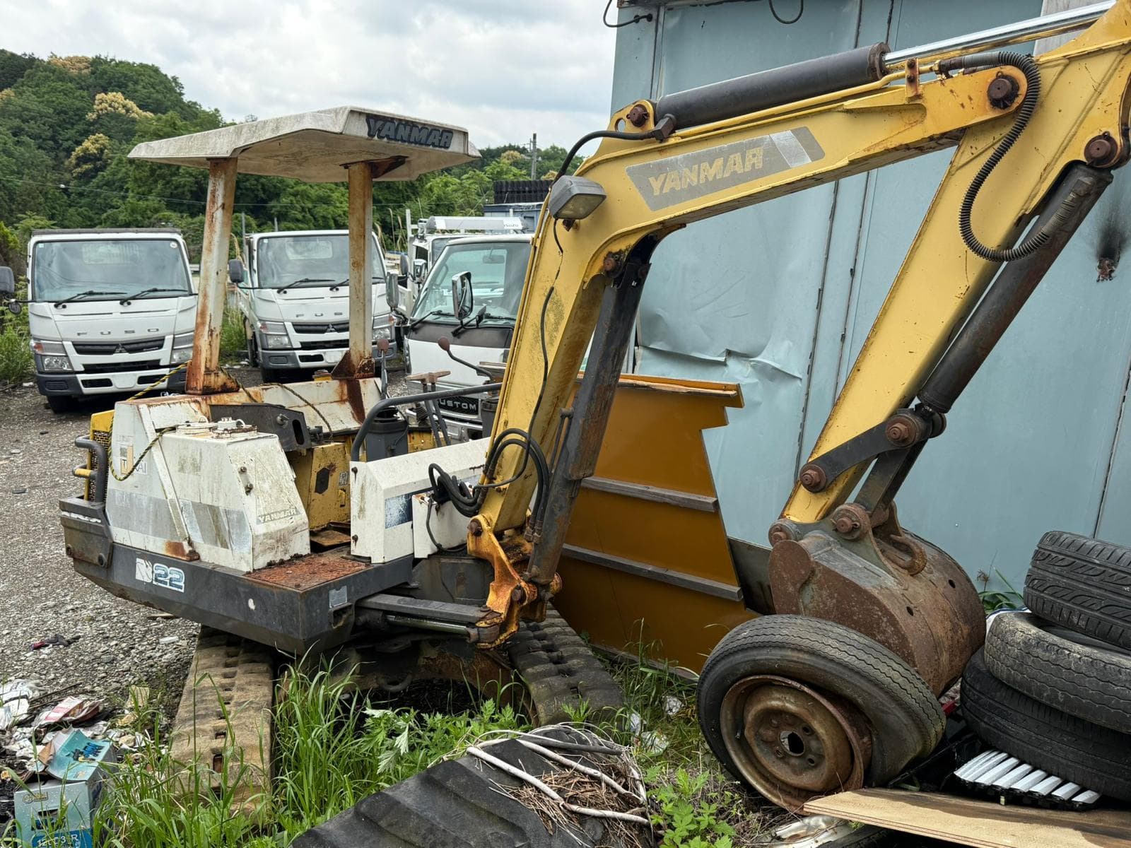Yanmar B-22 ミニショベルの買取相談実例